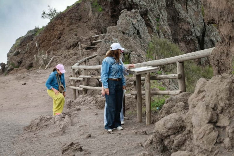 From Salerno: Vesuvius Tour with Entry Ticket & Smart Guide - The shuttle ride up Mount Vesuvius