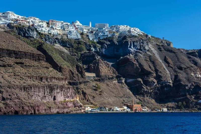 From Santorini: Volcano Cruise With Oia Sunset - Swimming at Palea Kameni’s Sulfur Springs