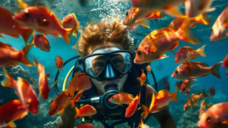 From Sharm: Ras Muhammed & White Island By Boat & intro Dive - Setting Out From Sharm El Sheikh
