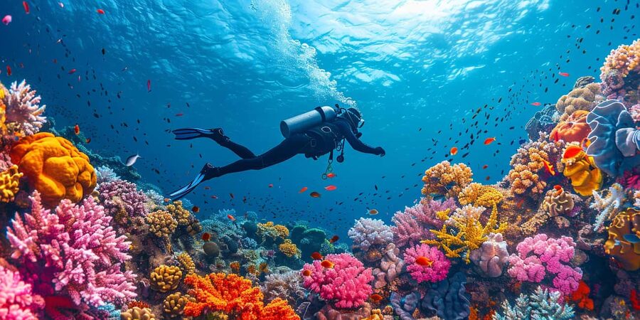 From Sharm: Ras Muhammed & White Island By Boat & intro Dive - What the Beginner Scuba Session Really Includes