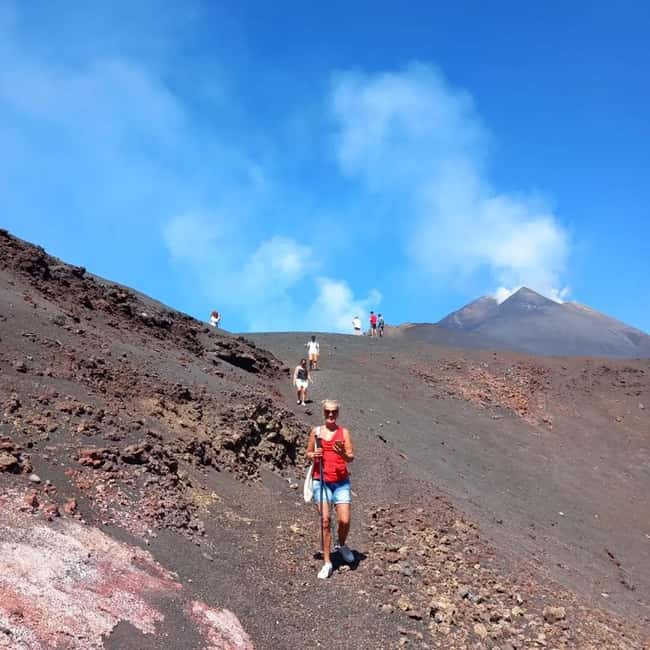 From Siracusa: Etna Tour - Trek, Wine and Food - Entering a lava cave
