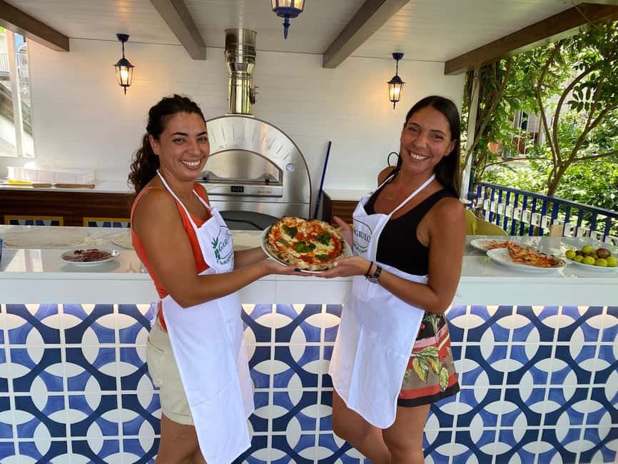 From Sorrento: Pizza-Making Class w/ View of Mount Vesuvius - Key points to know before booking