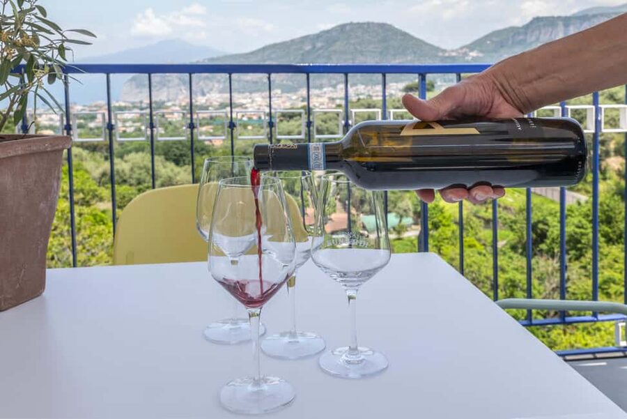 From Sorrento: Pizza-Making Class w/ View of Mount Vesuvius - Chef Luca makes the dough lesson approachable
