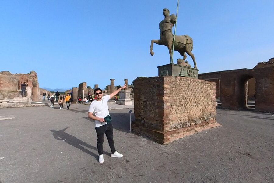 From Sorrento: Pompeii and Vesuvius Guided Tour with Lunch - Why this makes sense from Sorrento