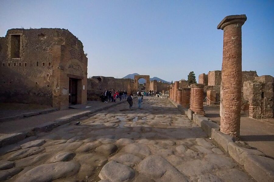 From Sorrento: Pompeii and Vesuvius Guided Tour with Lunch - Pizza on the slopes of the volcano