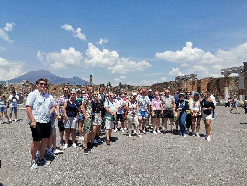 From Sorrento: Pompeii and Vesuvius Tour by Express Train - Key points to know before booking