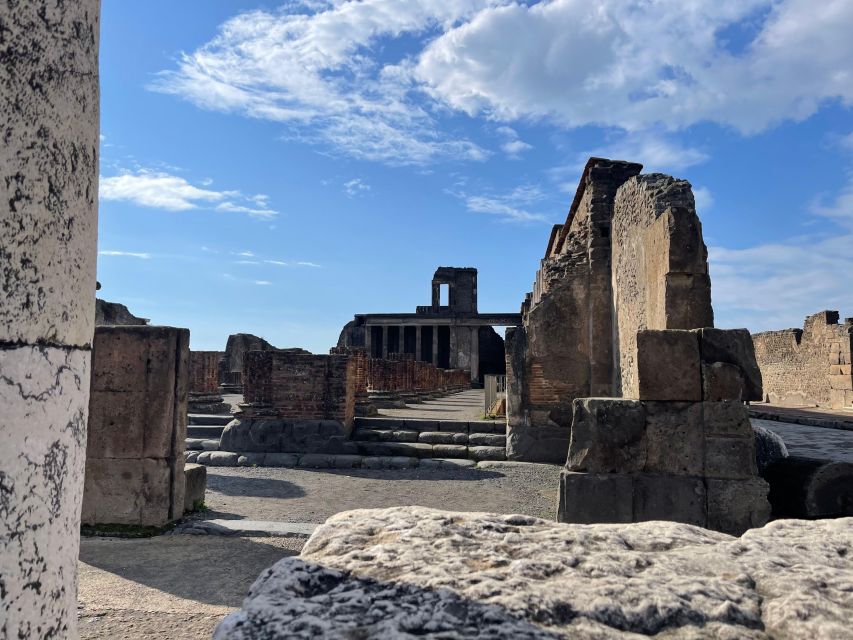 From Sorrento: Pompeii & Vesuvius tour small group - Pickup from Sorrento, Vico Equense, and Castellammare di Stabia