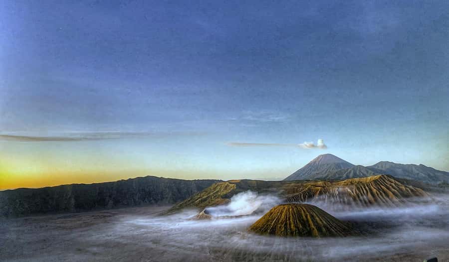 From Surabaya : 2 Day 1 Night Mount Bromo and Ijen Tour - Walking across Bromo’s sea of sand