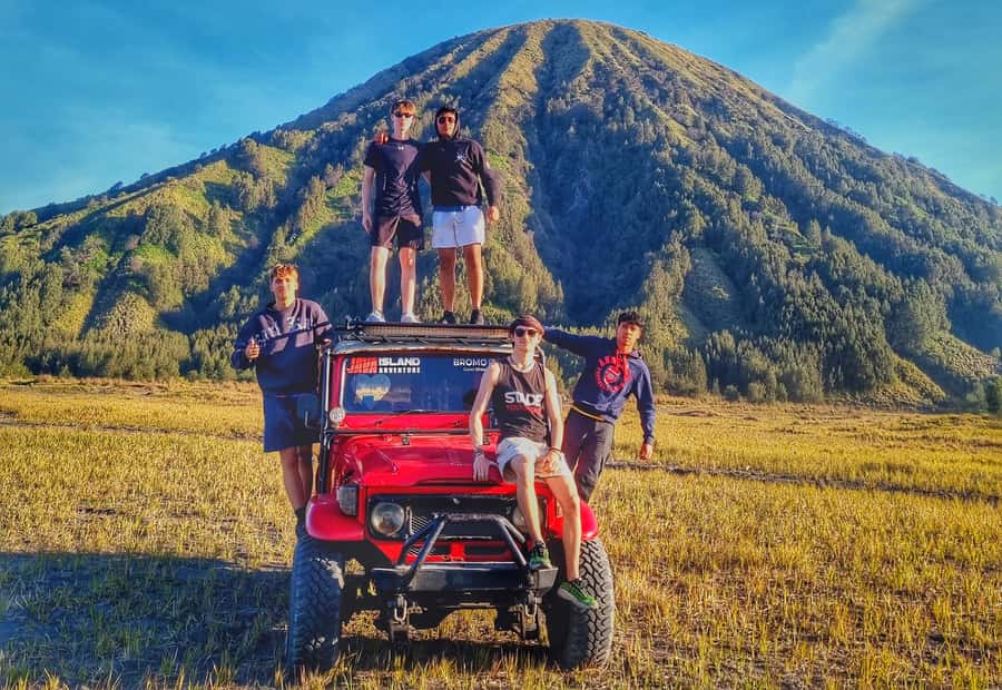 From Surabaya: Mount Bromo Sunrise & Madakaripura 1 Day Tour - Walking to Mount Bromo’s crater