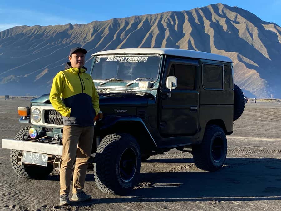 From Surabaya or Malang City : Sunrise or Sunset Mount Bromo - The jeep ride across the Sea of Sand