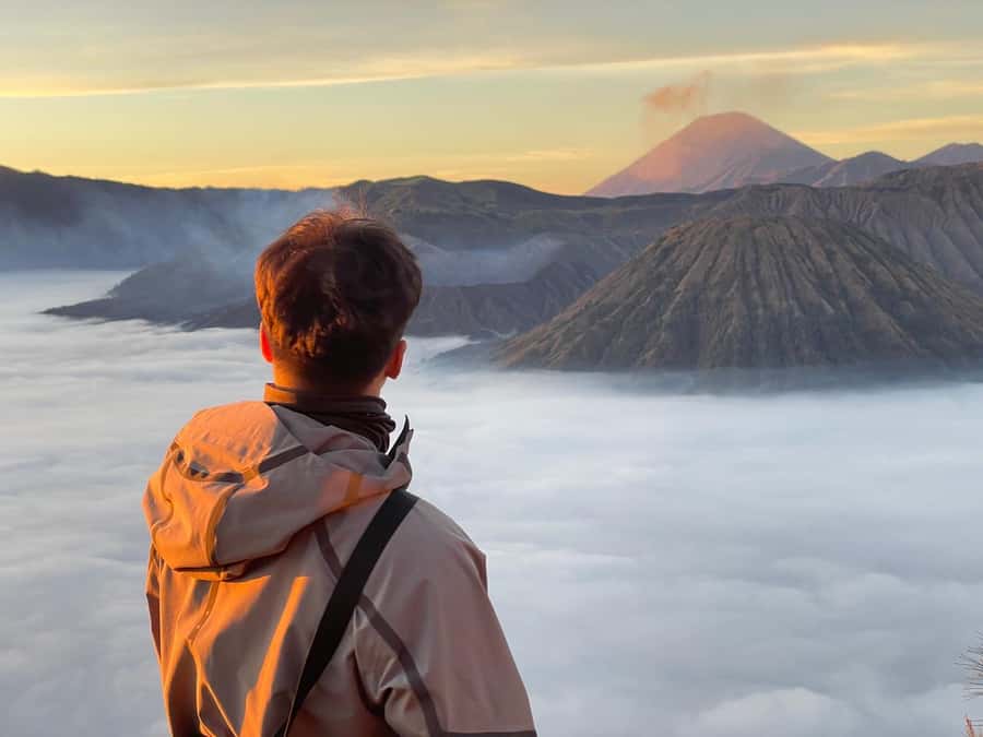 From Surabaya or Malang: Tumpak Sewu-Bromo-Ijen-Bali 3D2N - Bromo before sunrise, then a walk to the crater