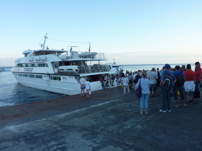 From Taormina: Chic Panarea and Stromboli Day Tour - The crossing to Stromboli