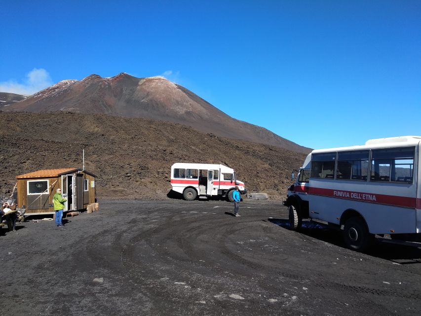 From Taormina: Etna Summit Area, Lunch & Alcantara Tour - Mount Etna at 2,800 meters