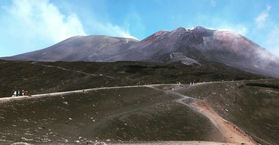 From Taormina: Etna Summit Area, Lunch & Alcantara Tour - The lava cave at 2,000 meters