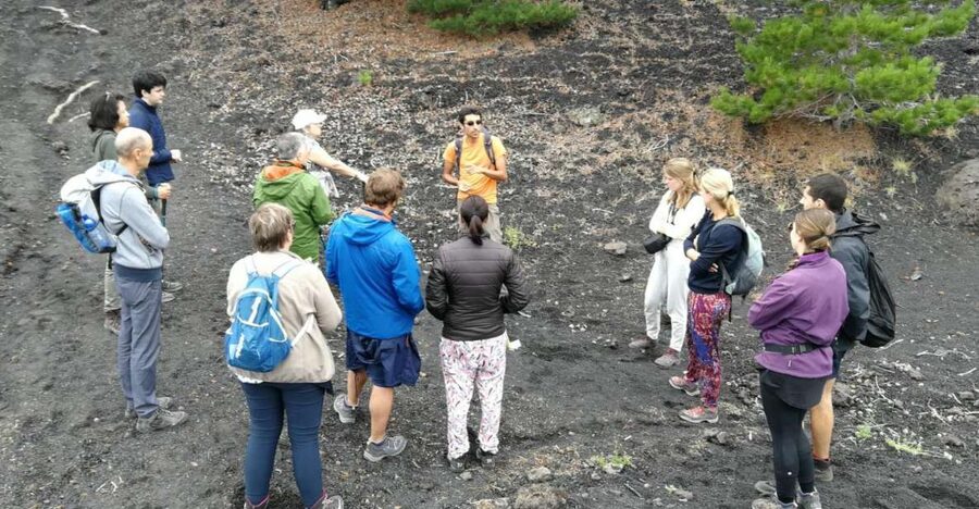 From Taormina: Full-Day Etna, Wine & Alcantara Canyons Tour - Two hours around Etna’s extinct craters