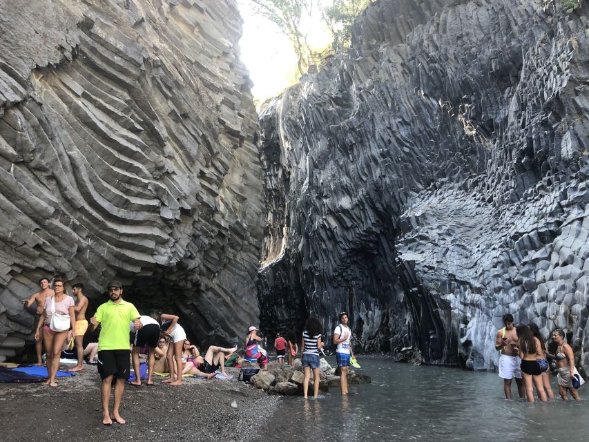 From Taormina: Full-Day Etna, Wine & Alcantara Canyons Tour - What to bring and how to dress