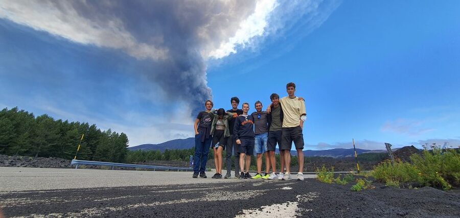 From Taormina: Guided Trip to Mt. Etna and Alcantara Gorges - From Taormina to Etna’s Mareneve road