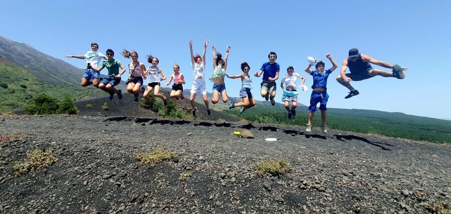 From Taormina: Guided Trip to Mt. Etna and Alcantara Gorges - Walking through pine, birch, and crater forest