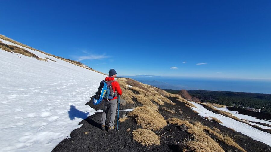 From Taormina: Guided Trip to Mt. Etna and Alcantara Gorges - Entering Grotta dei Ladroni