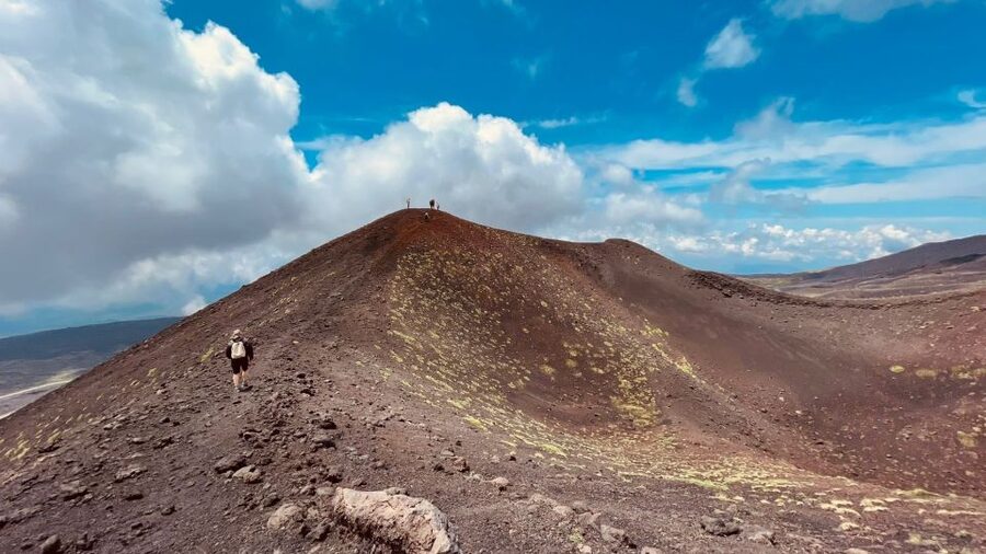 From Taormina: Mount Etna Guided Bus Tour - Arriving at Piano Provenzana at 1,900 meters