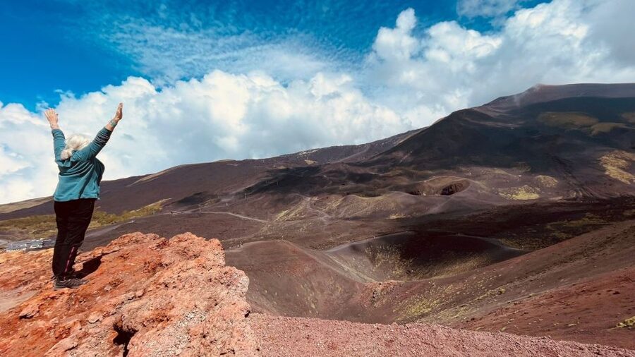 From Taormina: Mount Etna Guided Bus Tour - The chalet stop and lunch decision
