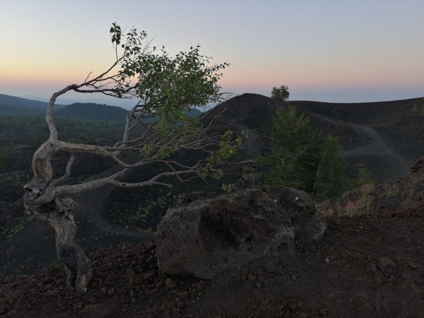 From Taormina: Mount Etna Half-Day Evening Hike - Sunset over Etna’s volcanic ground