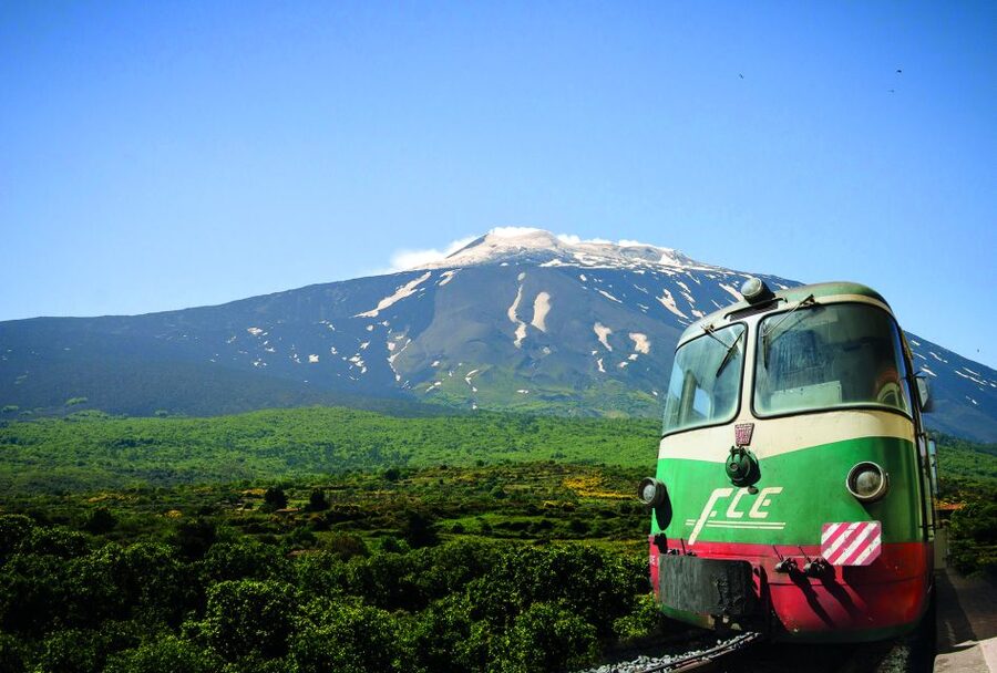 From Taormina: Mount Etna upper craters and Alcantara Gorges - Rifugio Sapienza and the climb toward 3,000 meters