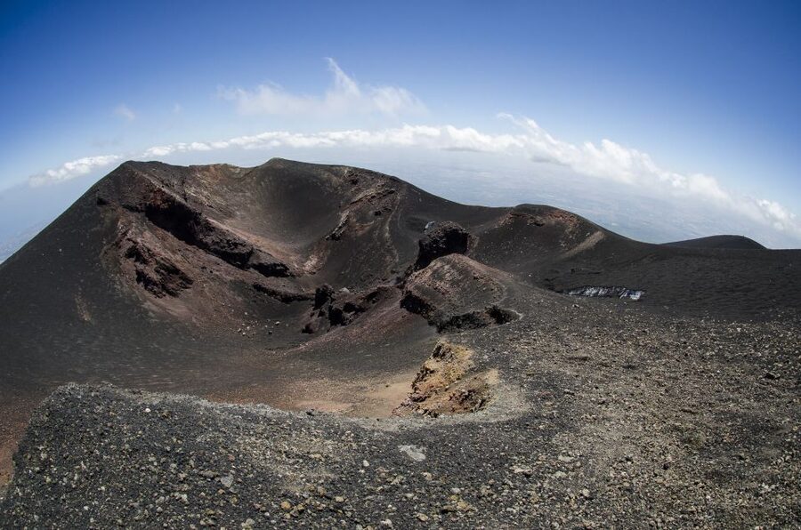 From Taormina: Mount Etna upper craters and Alcantara Gorges - The coach time and the village detours