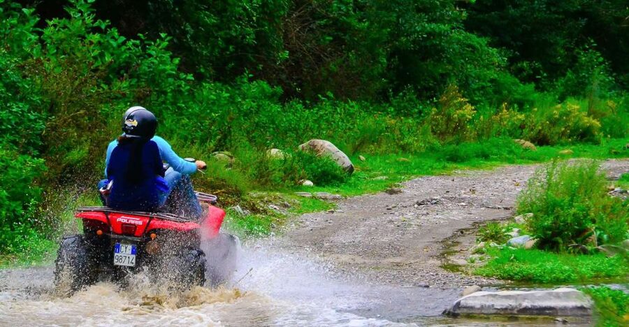 From Taormina: Off-Road ATV Tour Alcantara & Mount Etna - From Alcantara Gorges into Sicily’s wine country