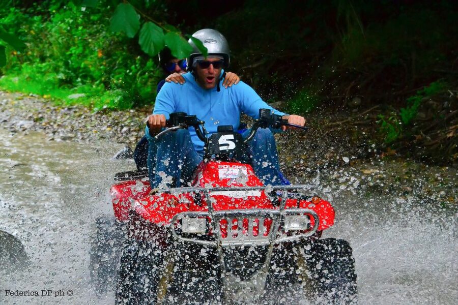 From Taormina: Off-Road ATV Tour Alcantara & Mount Etna - Coruccio Cave and the short walk