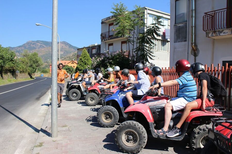 From Taormina: Off-Road ATV Tour Alcantara & Mount Etna - What riding the ATV is really like