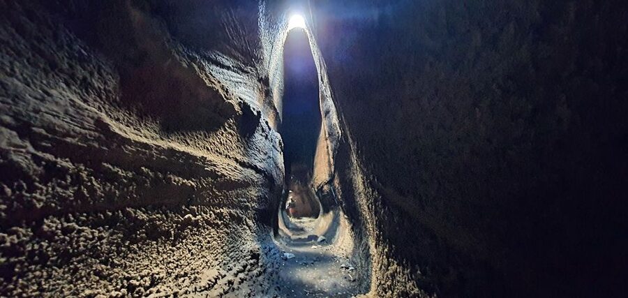 From Taormina or Catania: Private Full-Day Mount Etna Hike - Looking into the Valle del Bove