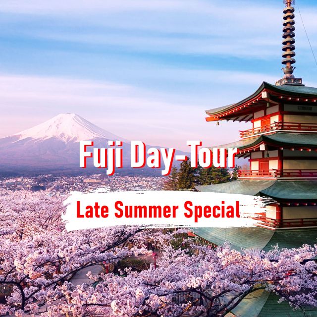 From Tokyo: 10-hour Mount Fuji Private Customizable Tour - Arakurayama Sengen Park and the famous pagoda view