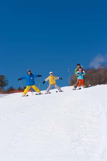 From Tokyo: Fujiyama Snow Resort Yeti Winter Ski Day Tour - Choosing between the four packages