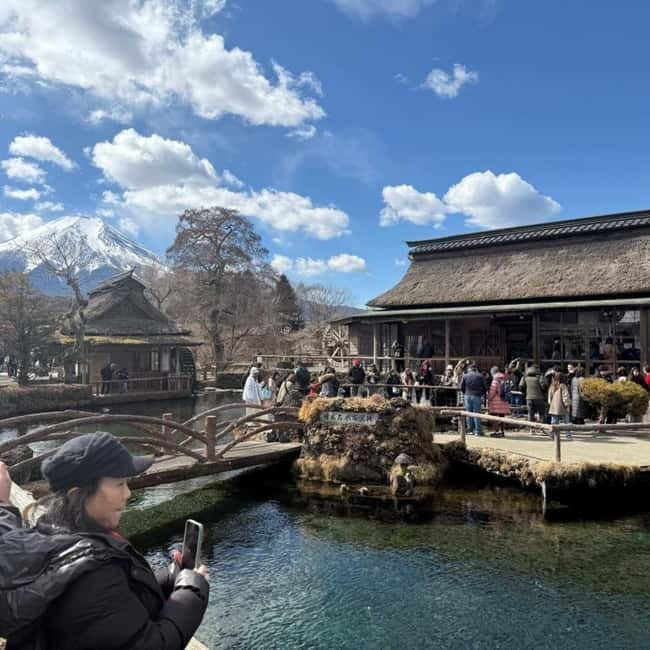 From Tokyo Private Mount Fuji & Hakone Day Trip With Pick Up - Yamanashi and the choice between scenery and shopping