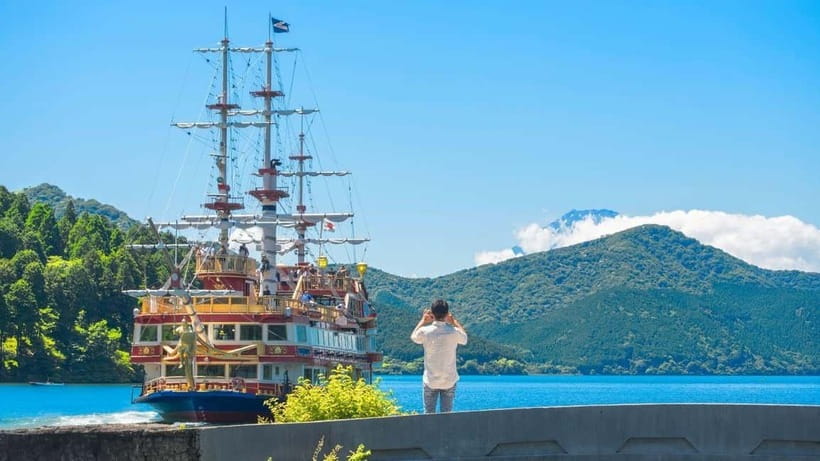 From Tokyo: Private Mt. Fuji and Hakone Tour by Car - Chureito Pagoda and the classic Fuji photograph