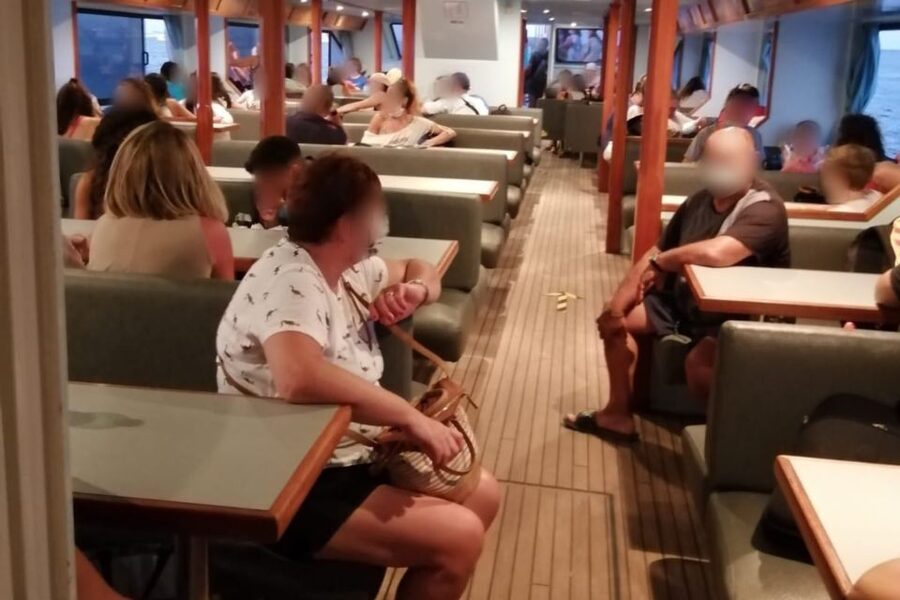 From Tropea: Lipari Panarea Stromboli Night Cruise - Stromboli before the volcano viewing
