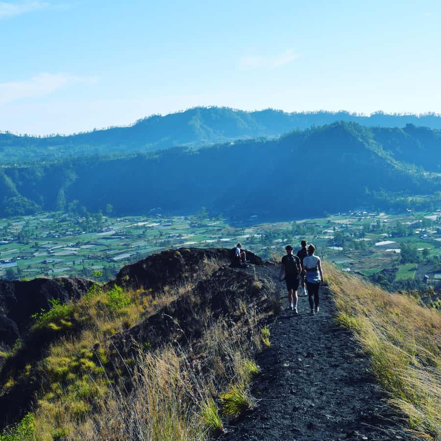From Ubud: Mount Batur Hiking With Hotspring - Mount Batur before dawn: the real start of the experience