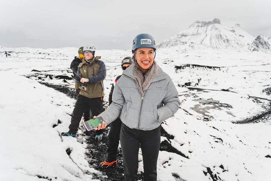 From Vik: Katla Ice Cave & Super Jeep Tour - Walking across Mýrdalsjökull
