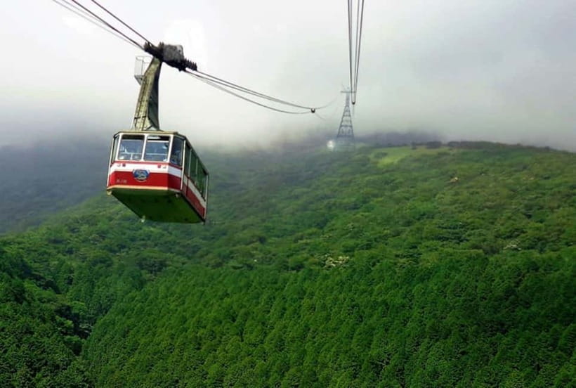 Fuji,Hakone Ropeway/Cruise/Shinkansen Ride w/lunch frm Tokyo - Mt. Fuji 5th Station gives the day its best opening