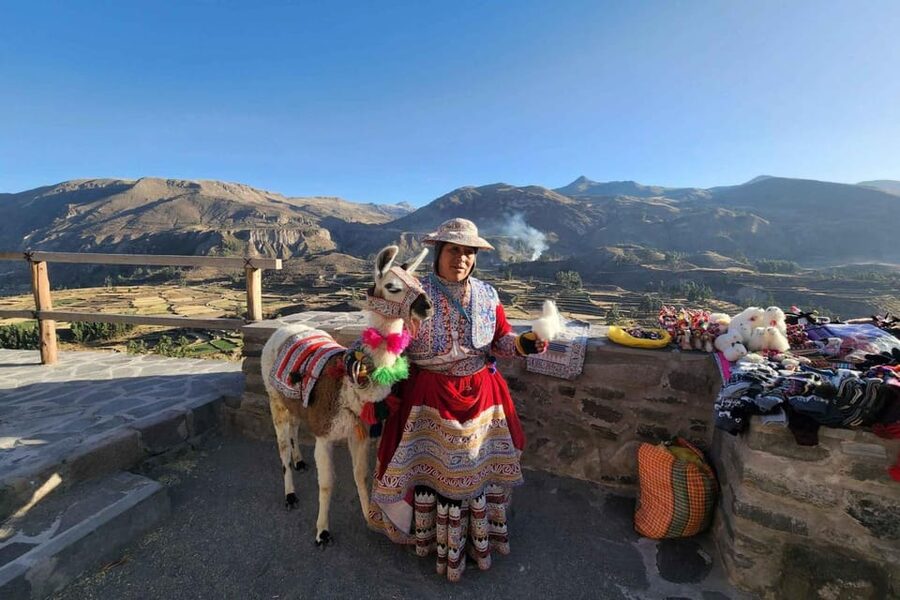 Full day excursion to Colca Canyon - Antahuilque and Choquetico viewpoints