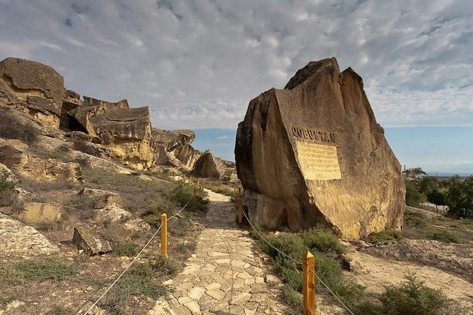 Gobustan, Mud Volcano, Burning Mountain and Fire Temple Tour - The cold mud volcanoes near the Caspian