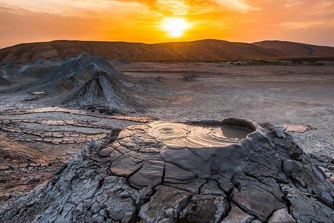 Gobustan, Mud Volcano, Burning Mountain and Fire Temple Tour - Gobustan Rock Art, where stone records daily life