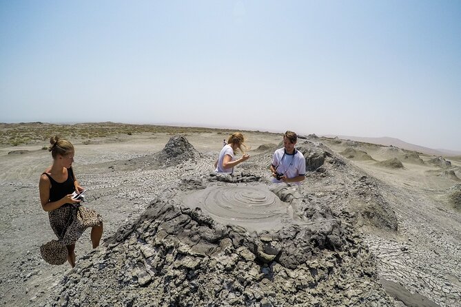 Gobustan, Mud volcanoes, Fire temple, Fire mountain GROUP TOUR - Lunch break and the shape of the day