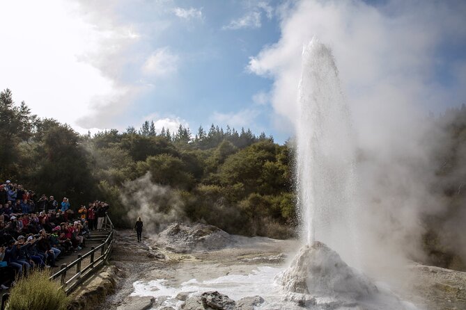 Half-Day Tour - Ex Rotorua: WAI-O-TAPU Thermal Wonderland - Lady Knox Geyser and its timed eruption