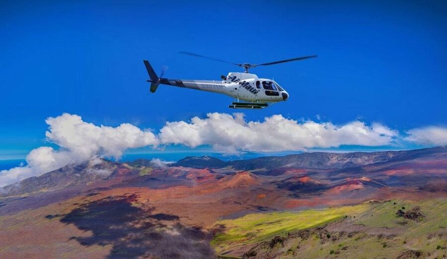 Hana Rainforest and Haleakala Crater 45-min Helicopter Tour - The small-cabin experience