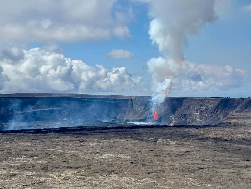 Hilo: Hawaii Volcanoes National Park and Hilo Highlights … - Kilauea summit viewpoints and steam vents