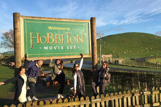 Hobbiton & Rotorua Small Group Day Tour inc Te Puia from Auckland - Walking through the 12-acre Hobbiton Movie Set