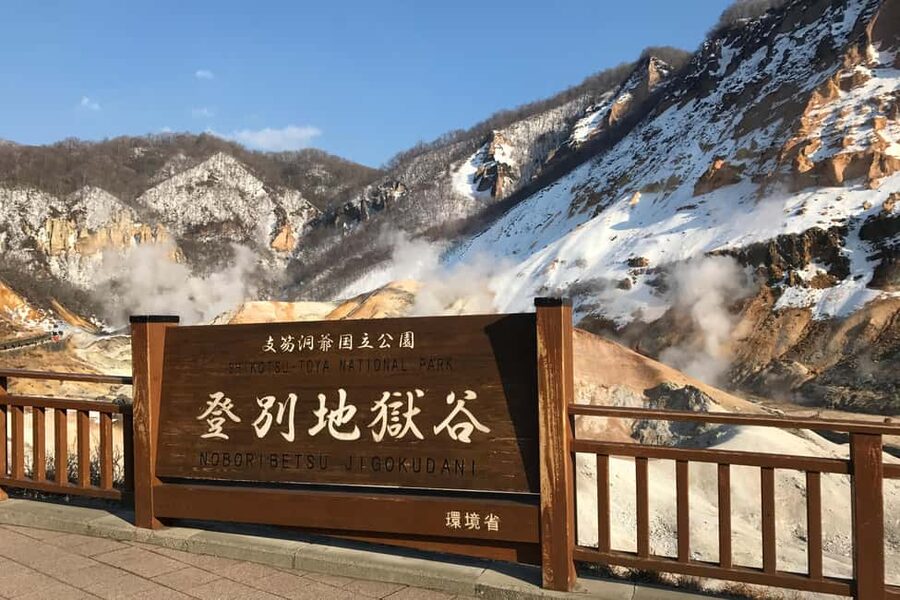 Hokkaido Tour:Sapporo to Noboribetsu, Lake Toya,Ice Festival - One long day across southern Hokkaido