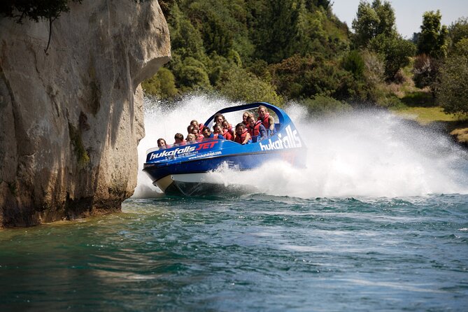 Hukafalls Jet Boat Ride in Taupo - From Karetoto Road to the Waikato River